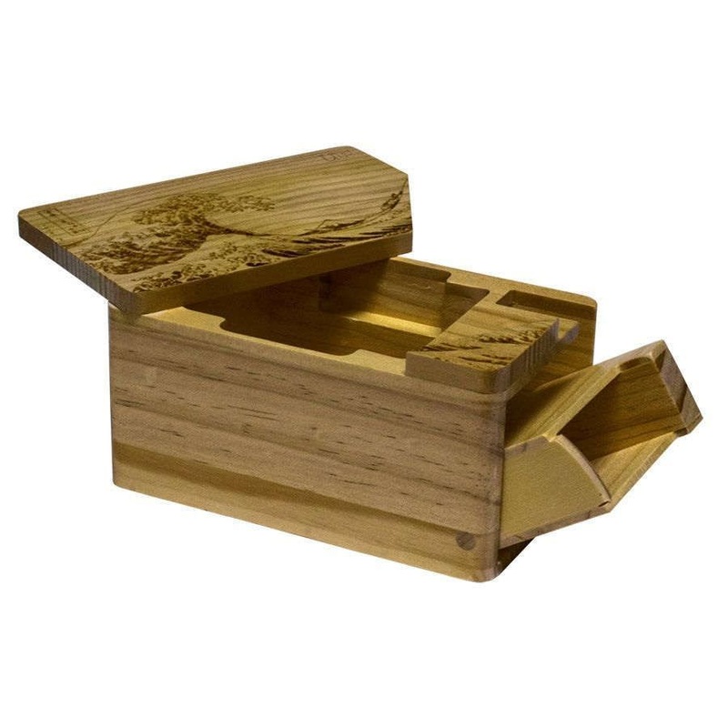 Ultra Pro Hako Wooden Deck Box - Great Wave (15190)