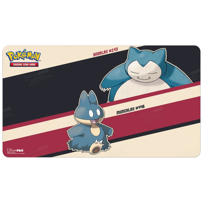 Ultra Pro Pokemon TCG Snorlax and Munchlax Playmat