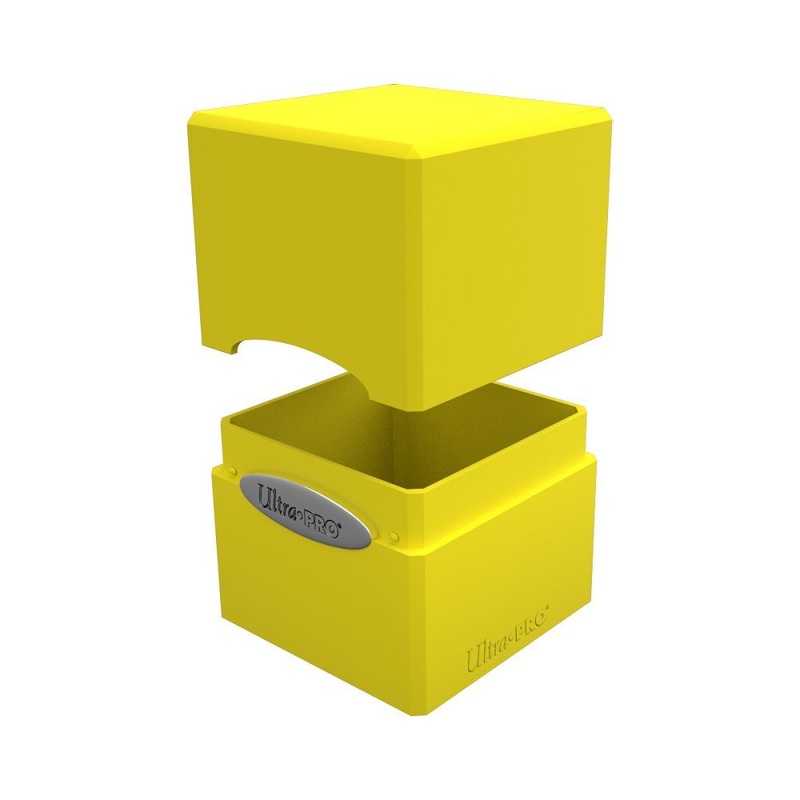 Ultra Pro Satin Cube Deck Box Lemon Yellow (15592)