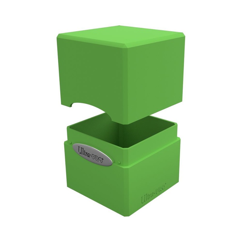 Ultra Pro Satin Cube Deck Box Lime Green (15590)