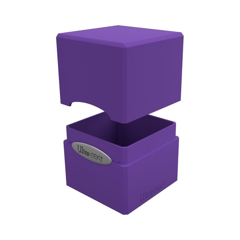 Ultra Pro Satin Cube Deck Box Royal Purple (15593)