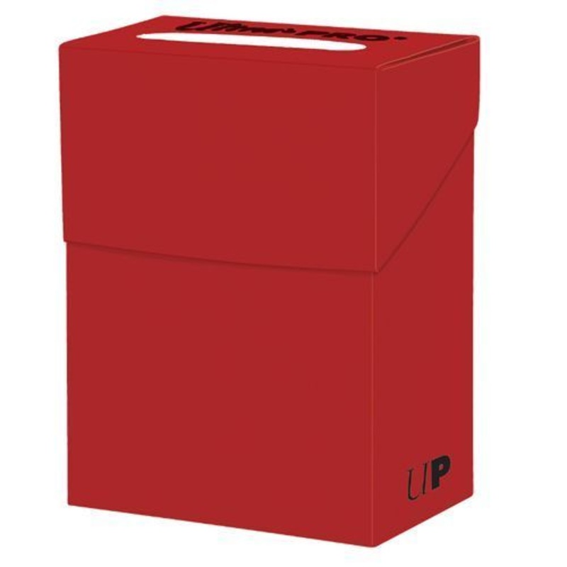 Ultra Pro Solid Deck Box Red (85298)
