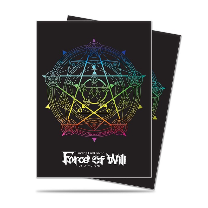 Ultra Pro Standard Card Game Sleeves 65ct Force of Will Magic Circle (84848)