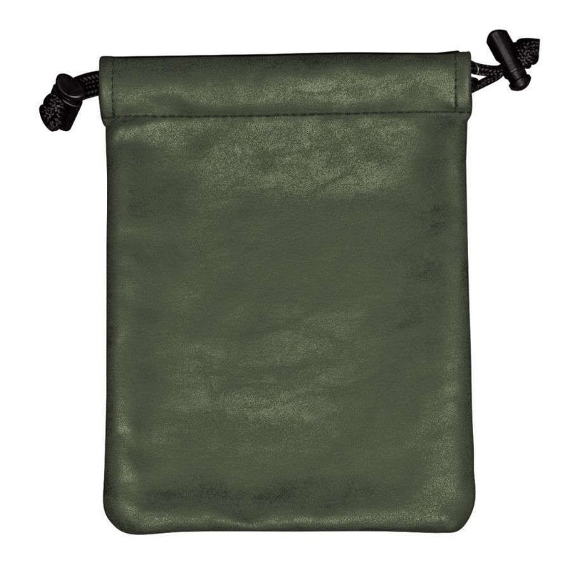 Ultra Pro Treasure Nest Dice Bag Suede Emerald (15493)