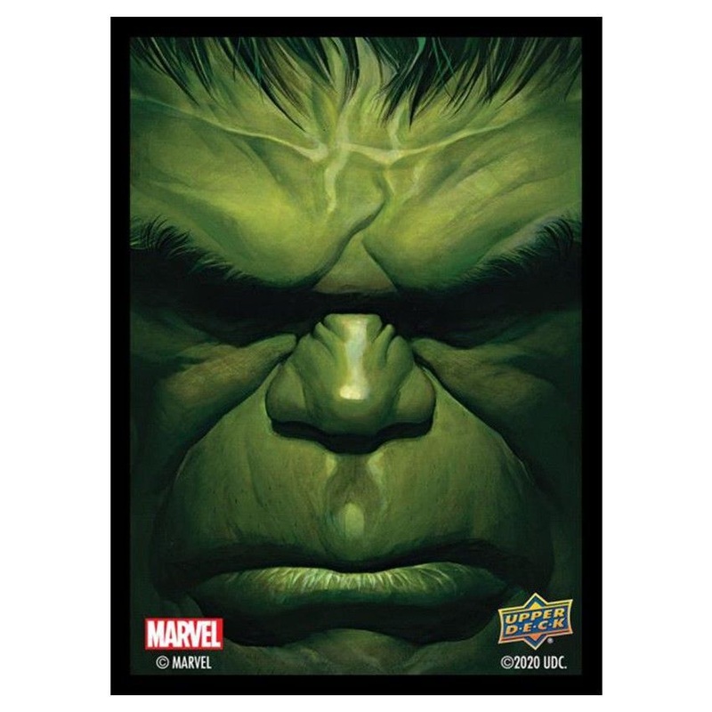 Upper Deck Marvel Standard Matte Card Sleeves - Hulk (95205)