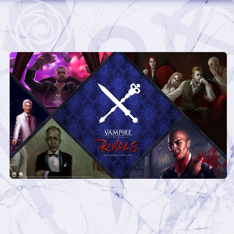 Vampire the Masquerade Rivals: Ventrue Playmat