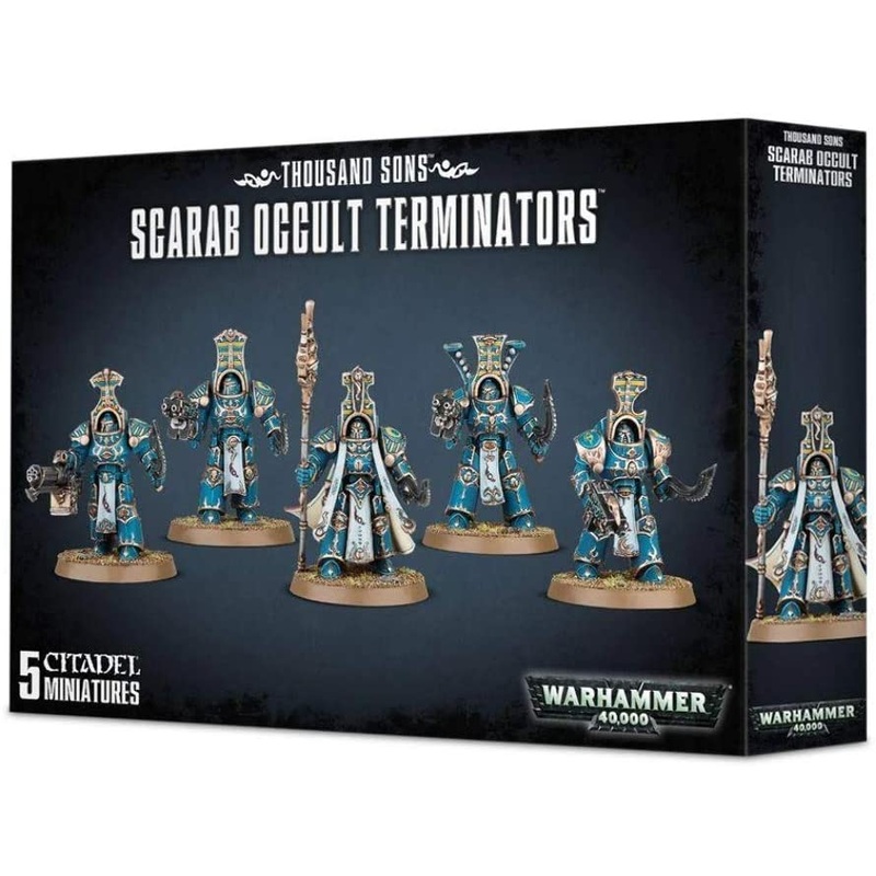 Warhammer: 40,000 - Thousand Sons: Scarab Occult Terminators