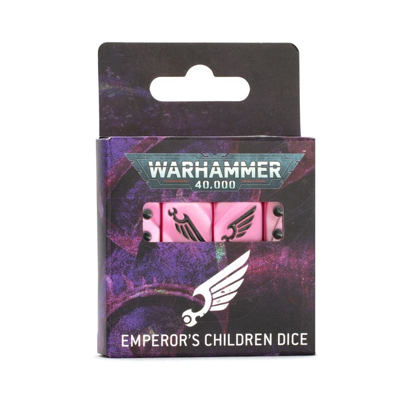 Warhammer 40K Emperor's Children: Dice Set