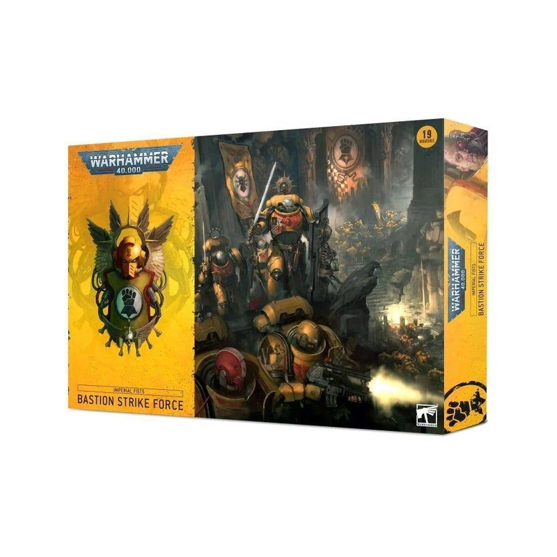 Warhammer 40K Imperial Fists Bastion Strike Force