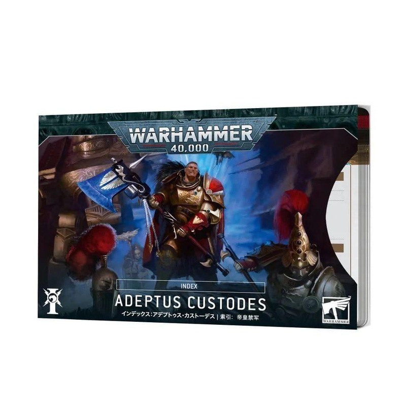 Warhammer 40K Index Adeptus Custodes