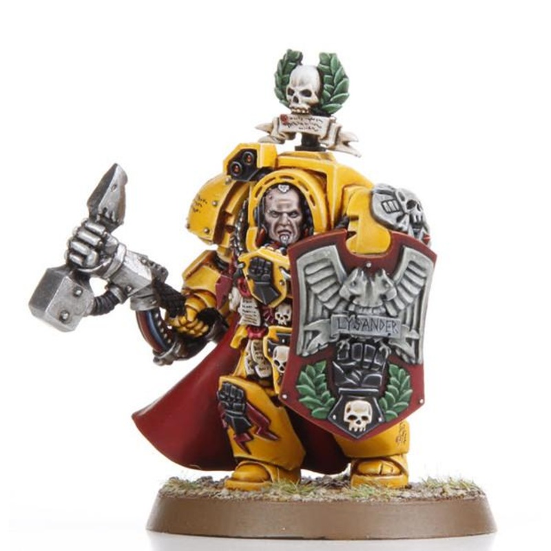 Warhammer 40K Iron Fists Captain Lysander