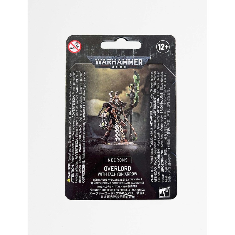 Warhammer 40K Necrons: Overlord with Tachyon Arrow