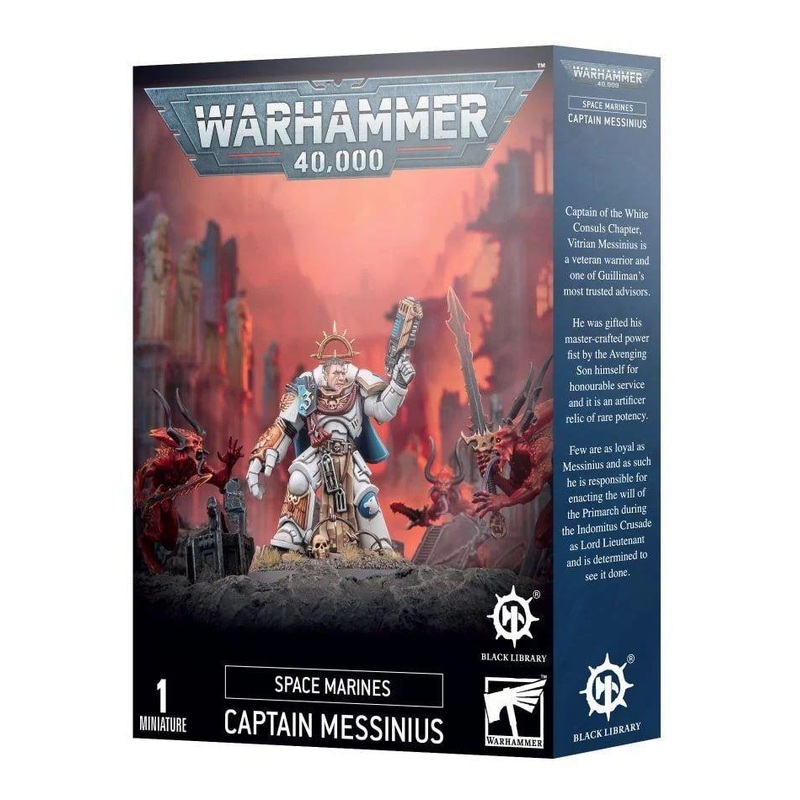 Warhammer 40K Space Marines: Captain Messinius