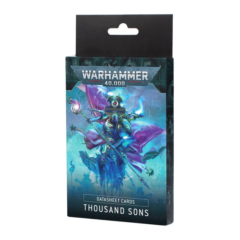 Warhammer 40K Thousand Sons: Datasheet Cards