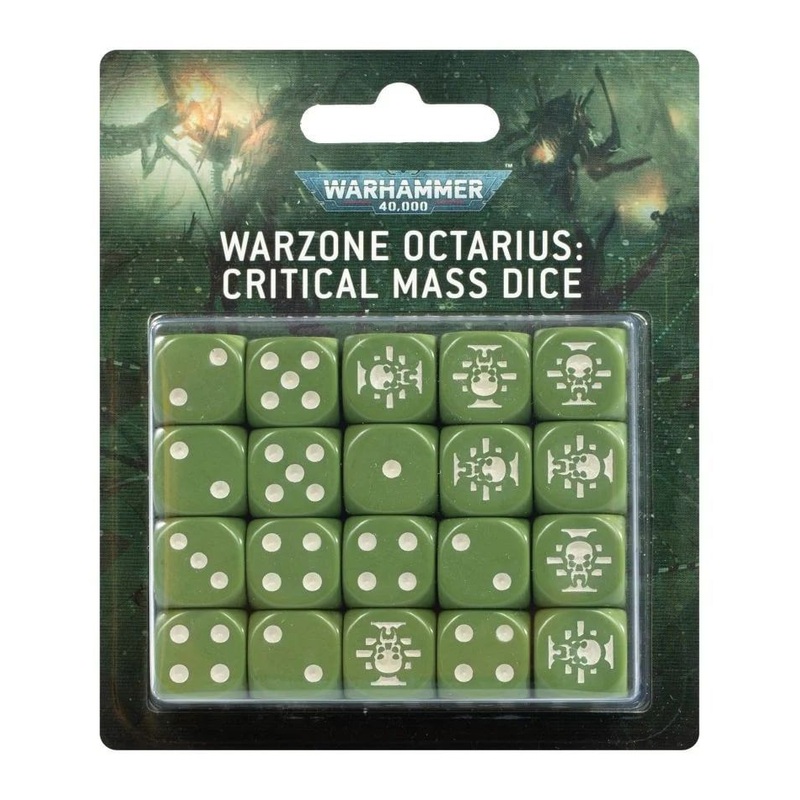 Warhammer 40K Warzone Octarius Critical Mass Dice
