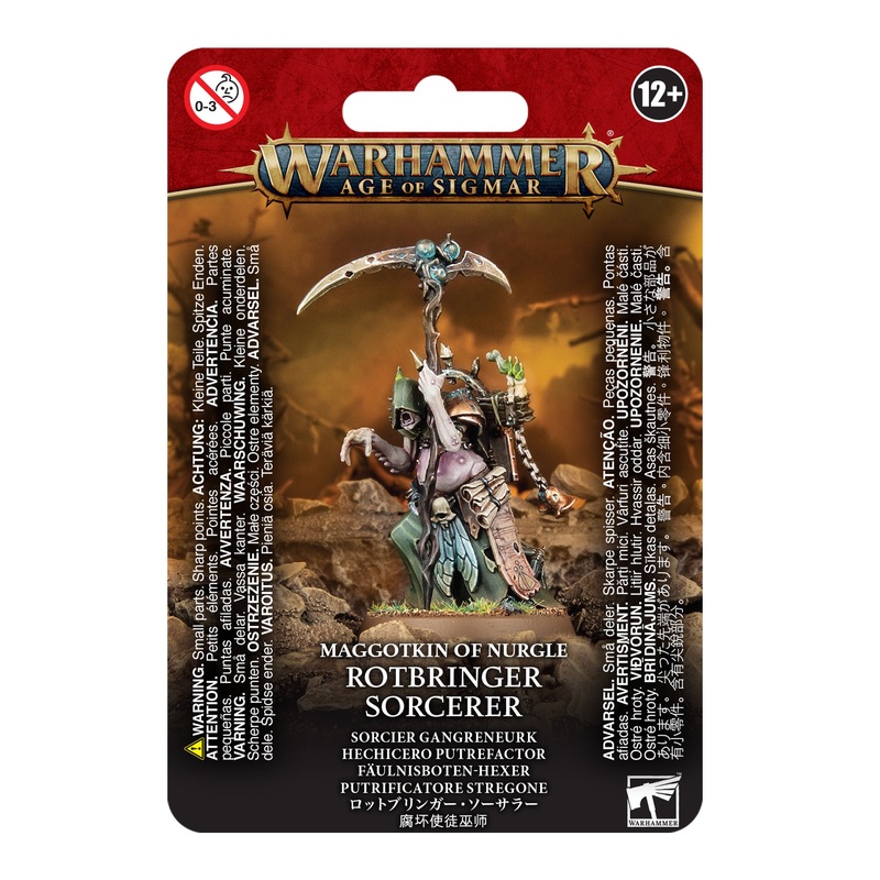 Warhammer: Age of Sigmar - Maggotkin of Nurgle: Rotbringer Sorcerer