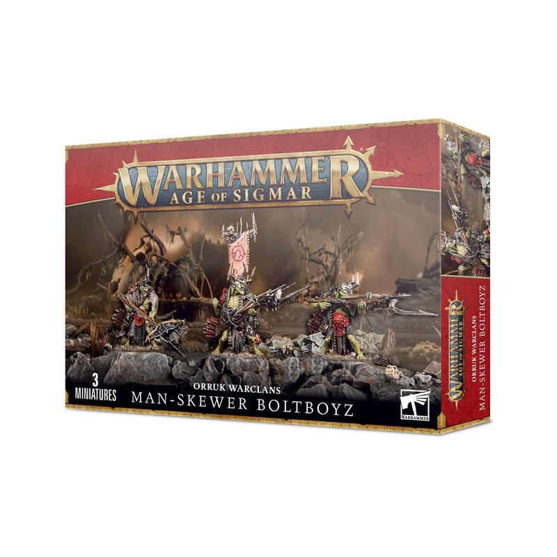 Warhammer: Age of Sigmar - Orruk Warclans: Man-Skewer Boltboyz