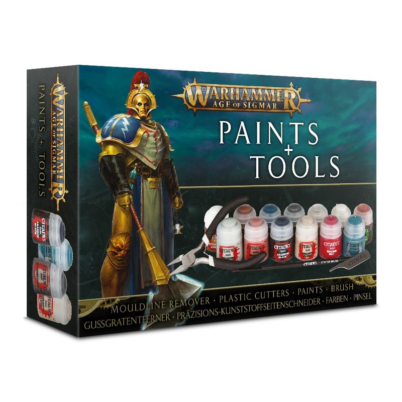 Warhammer: Age of Sigmar - Paint & Tools Set