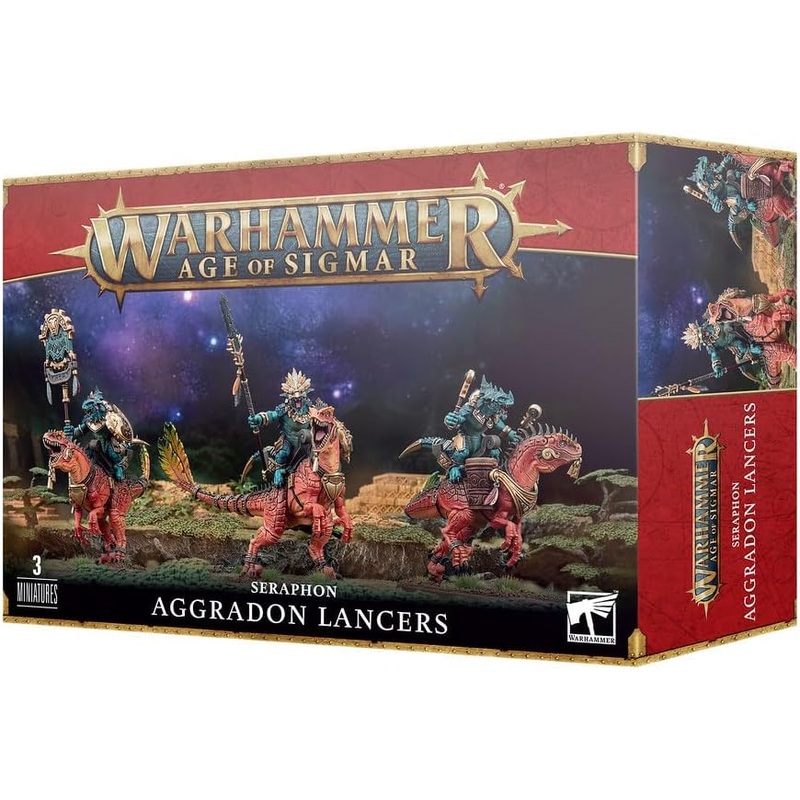 Warhammer: Age of Sigmar - Seraphon: Aggradon Lancers