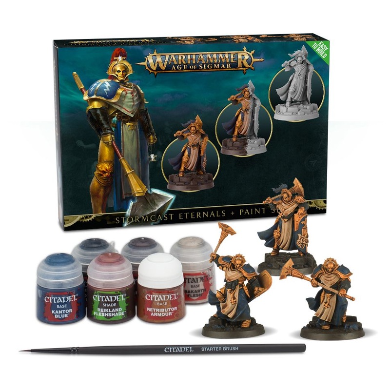 Warhammer: Age of Sigmar - Stormcast Eternals + Paint Set