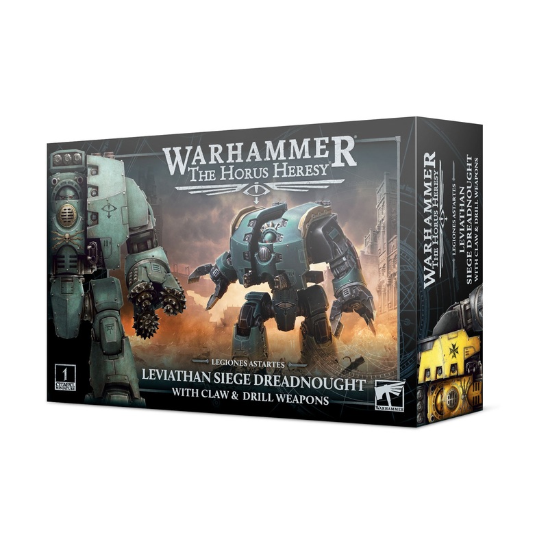 Warhammer: The Horus Heresy - Legiones Astartes: Leviathan Siege Dreadnought w/ Claw & Drill Weapons