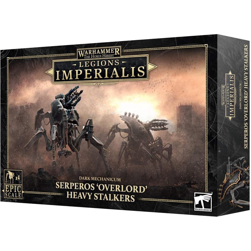 Warhammer: The Horus Heresy - Legions Imperialis: Dark Mechanicum - Serperos 'Overlord' Heavy Stalkers