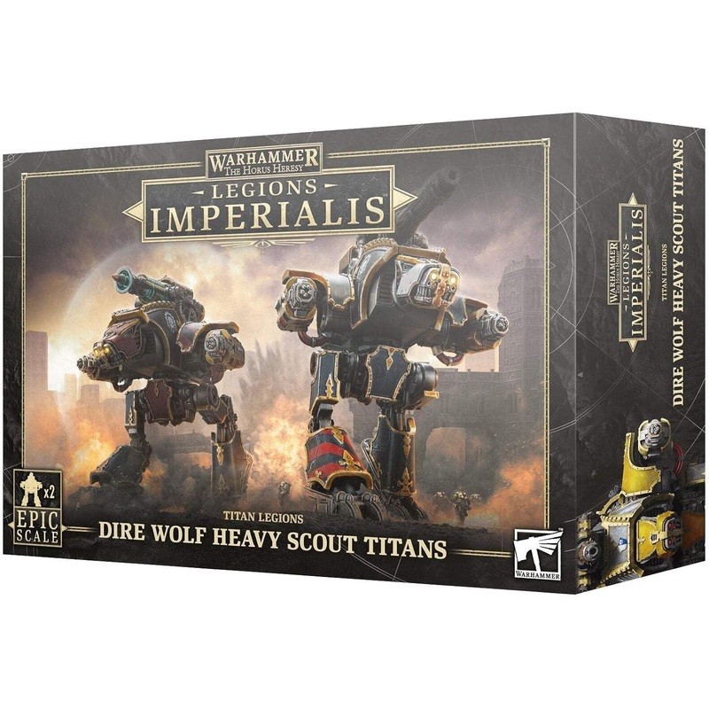 Warhammer: The Horus Heresy - Legions Imperialis:  Titan Legions - Dire Wolf Heavy Scout Titans