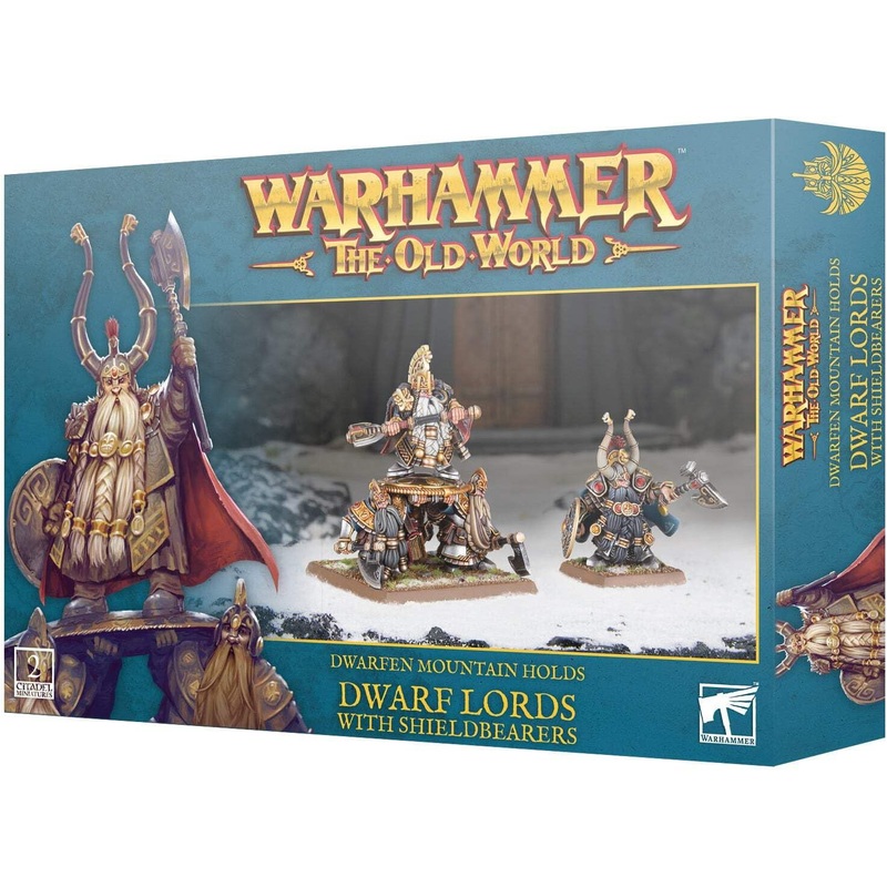 Warhammer: The Old World - Dwarfen Mountain Holds: Dwarf Lords w/ Shieldbearers