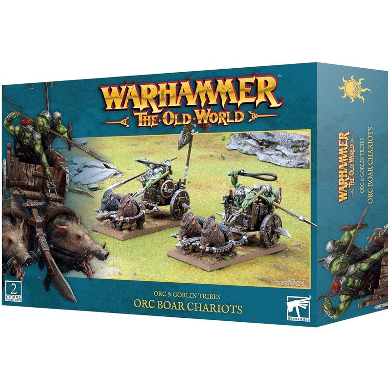 Warhammer: The Old World - Orc & Goblin Tribes: Orc Boar Chariots