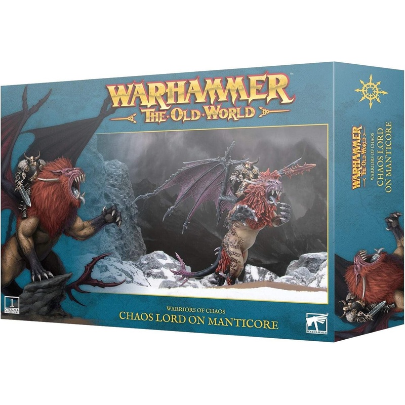 Warhammer: The Old World - Warriors of Chaos: Chaos Lord on Manticore