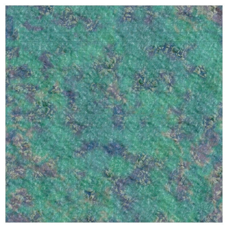 WarLock Tiles - Subterranean Lake Game Mat 24"x24"