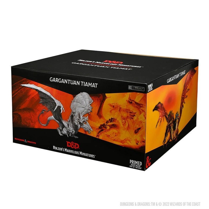 WizKids D&D Nolzur's Marvelous Painted Miniatures Gargantuan Tiamat (90394)