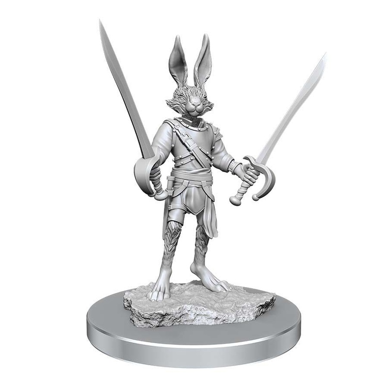 WizKids Dungeons & Dragons Nolzurs Marvelous Miniatures Harengon Rogues (90487)