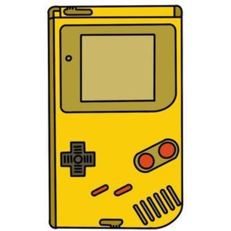 Yellow Gameboi Sticker